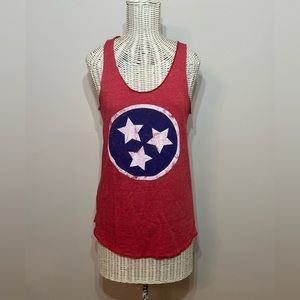 Tennessee tri-star tank top, size L